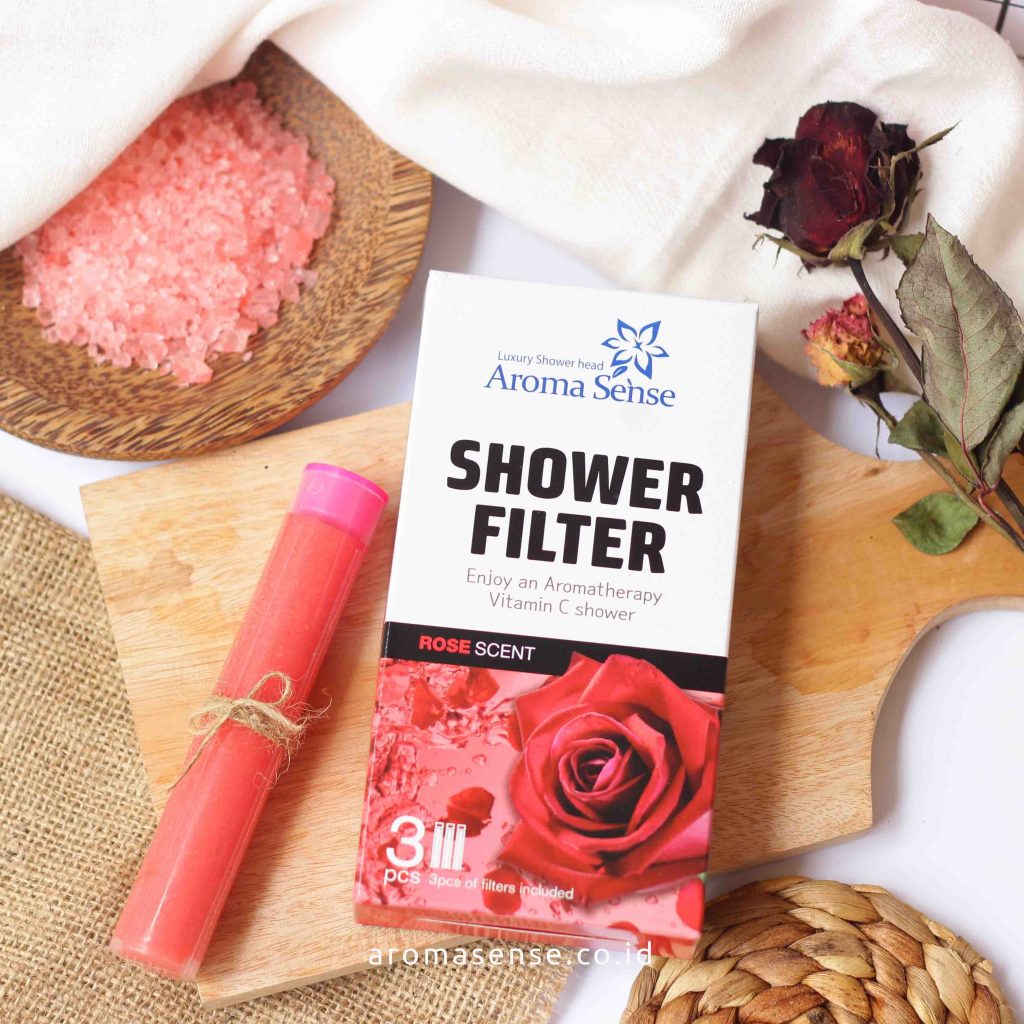 HANDHELD VITAMIN C CARTRIDGES (3 IN 1) ROSE Aroma Sense Indonesia